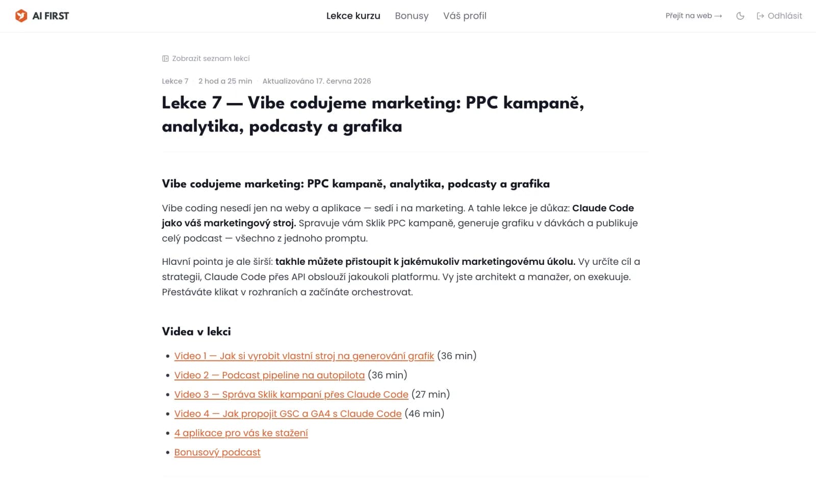 AI First Study Portal