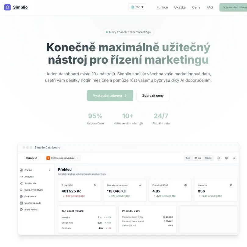 Simplio: Marketing Site (Prototype)