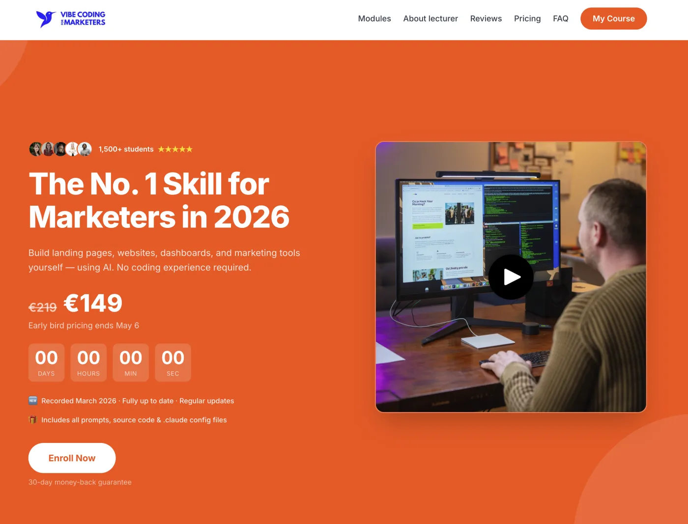 Vibe Coding for Marketers Study Portal